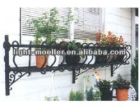 wrought iron window box