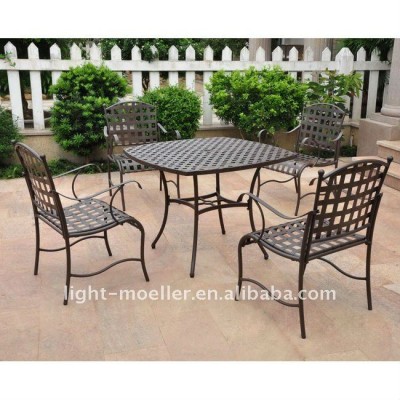 iron patio dinning set LMDS-51003