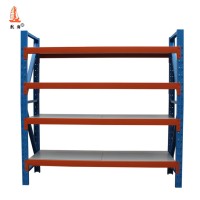 Medium Duty Metal Furniture 4 Tier Warehouse Iron Rack