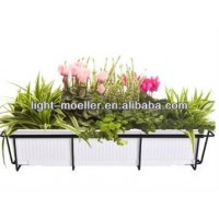 wrought iron window box